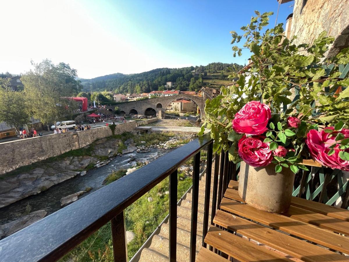 Apartamento Colgante Al Rio Con Vistas Al Puente Camprodon Eksteriør bilde
