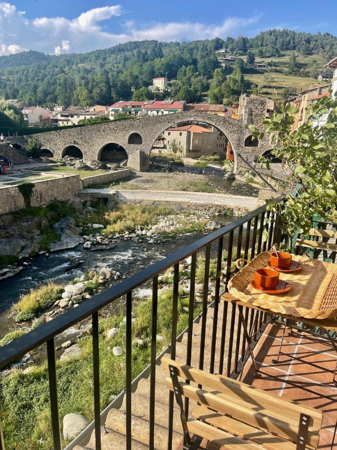 Apartamento Colgante Al Rio Con Vistas Al Puente Camprodon Eksteriør bilde