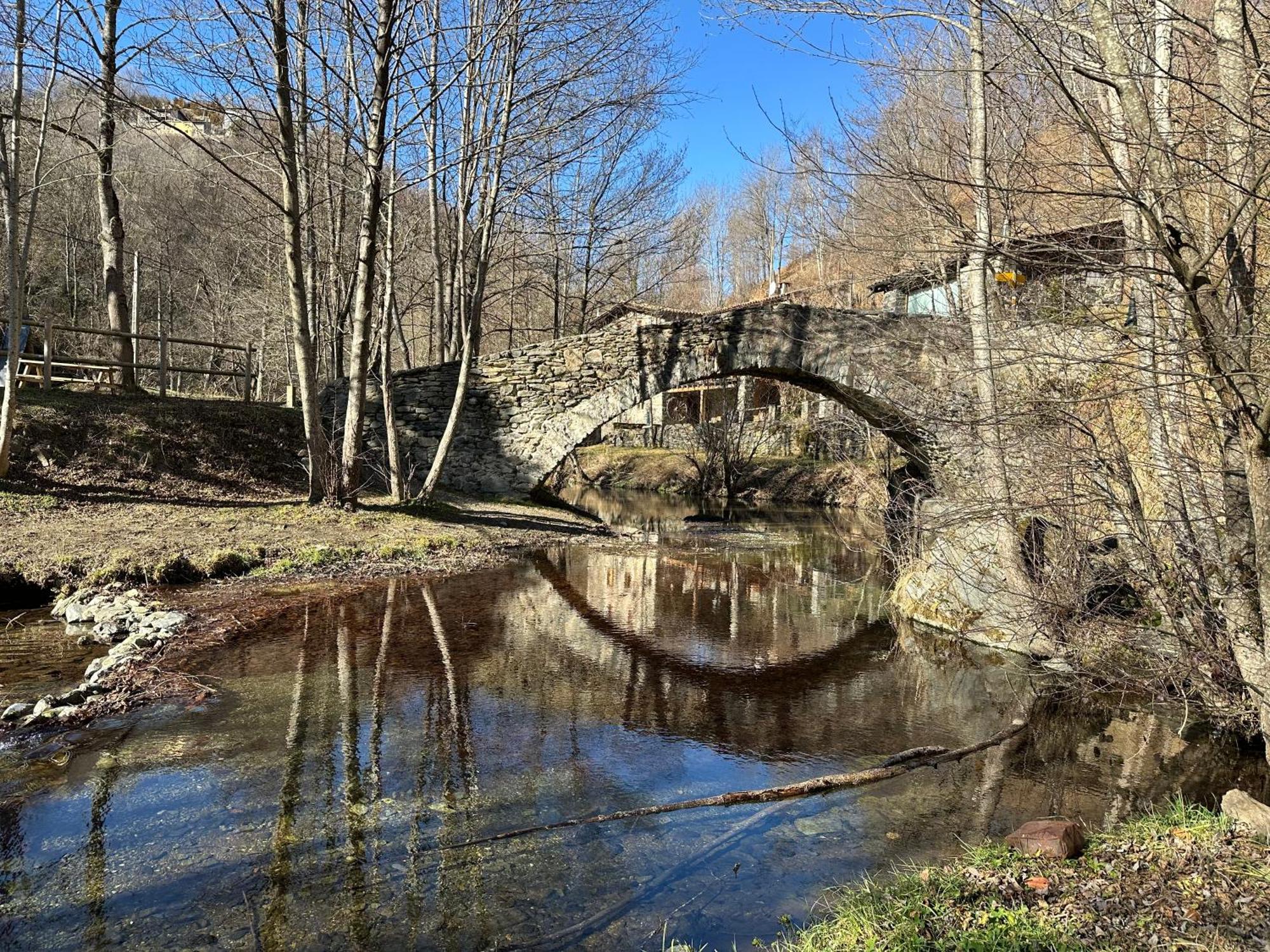Apartamento Colgante Al Rio Con Vistas Al Puente Camprodon Eksteriør bilde