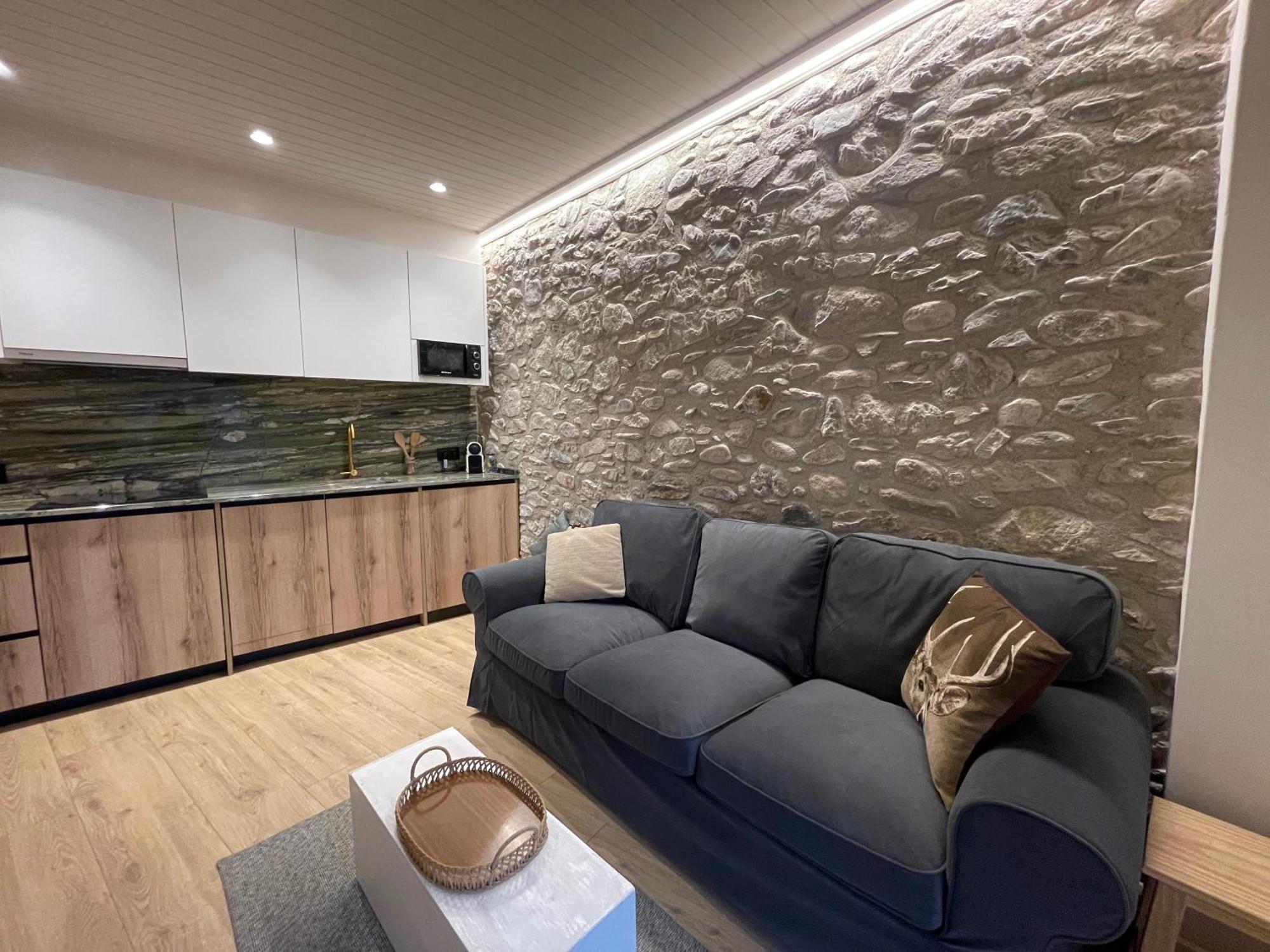 Apartamento Colgante Al Rio Con Vistas Al Puente Camprodon Eksteriør bilde